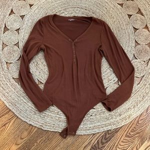 Abercrombie soft & cozy bodysuit